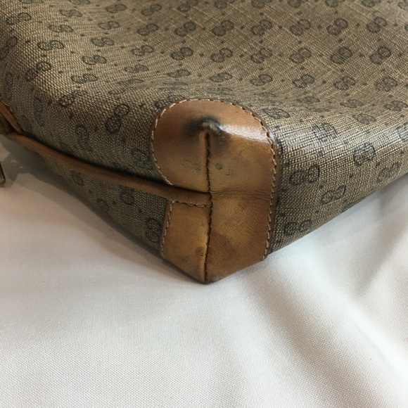 Gucci Brown GG Plus Crossbody Bag Sku#83975 - Picture 3 of 12